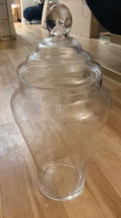 Large Glass Jar