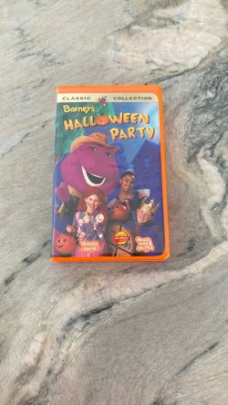 Vintage Barney’s Halloween Party VHS TAPE