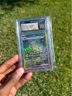 CGC Pristine 10 Leafeon EX SAR 200/187