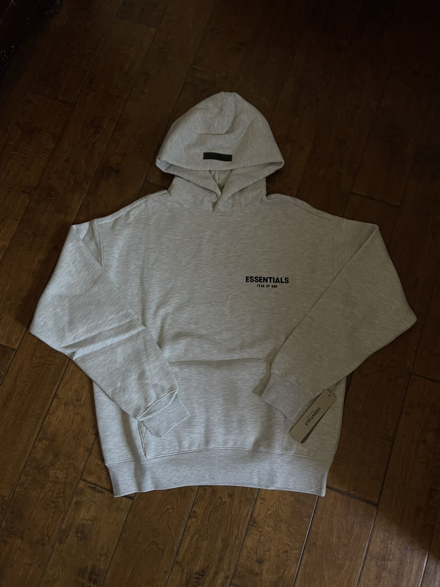 Essentials Light Oatmeal Hoodie