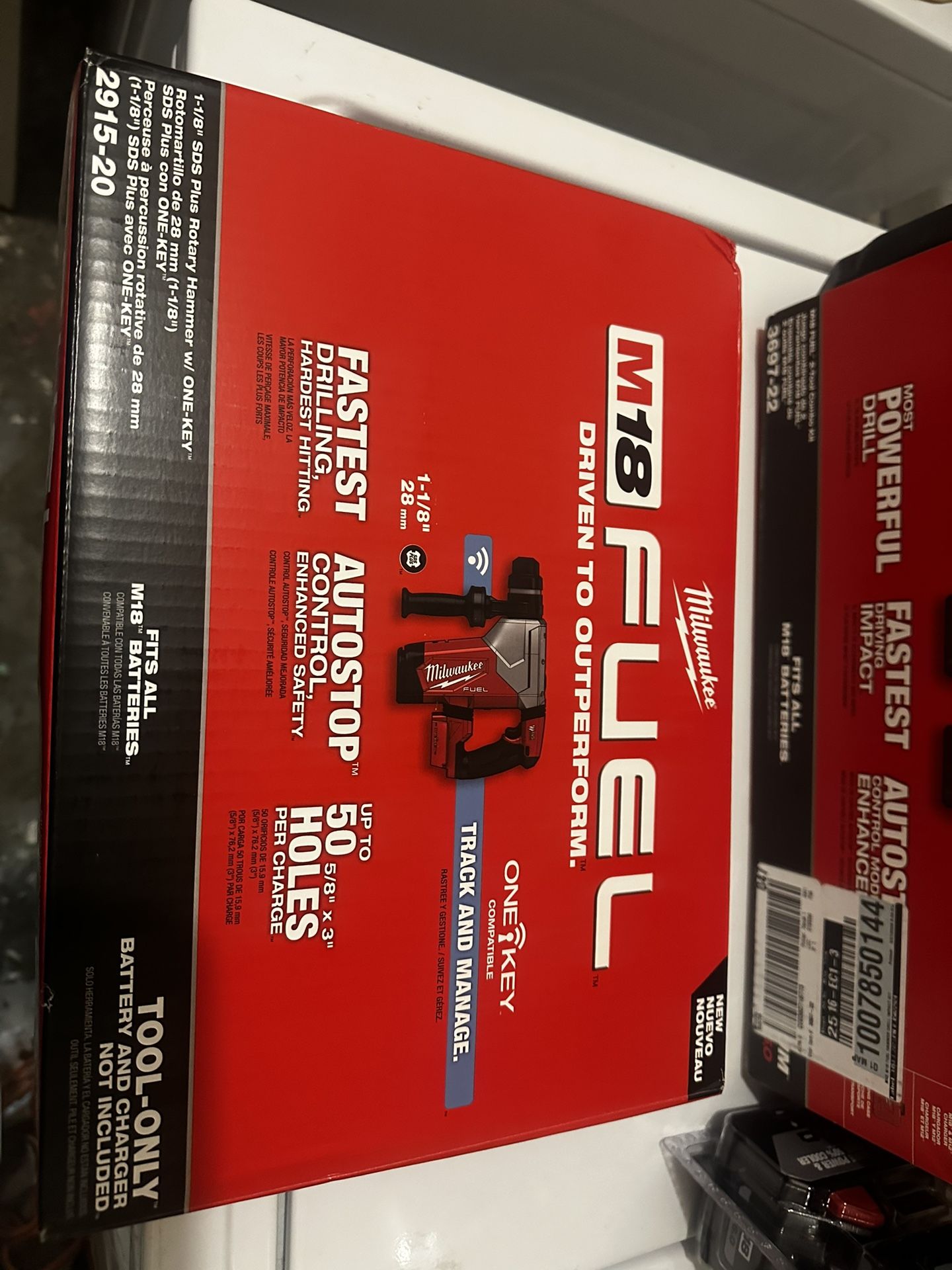 Hammer Drill Milwuakee One Key