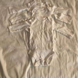 Baby Girl 3 Months White Long Sleeve