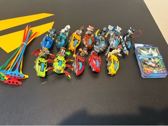 Huge LEGO Legends of Chima Speedorz Lot - 12 Vehicles, Rip Cords & Cards