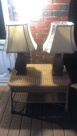 2 Corner lamps like a new