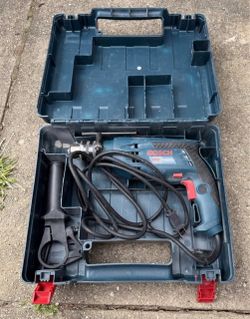 7 Amp Corded 1/2 in. Concrete/Masonry Variable Speed Hammer Drill Kit with Hard Case