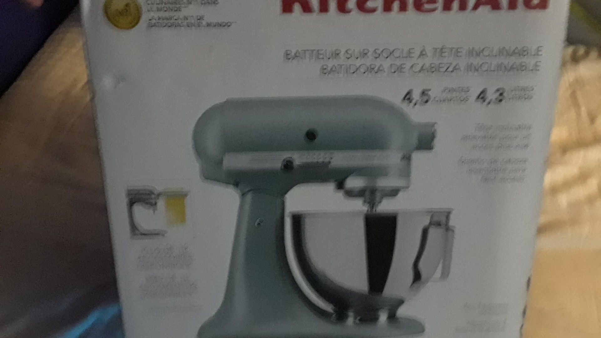Fog blue kitchenaid mixer deals