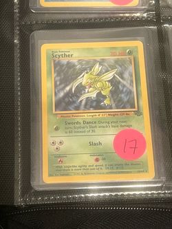 Scyther Pokémon Card Jungle Set 26/64