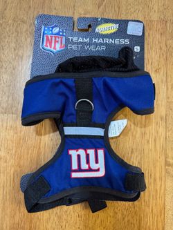 NFL New York Giants Blue Pet Harness, Small