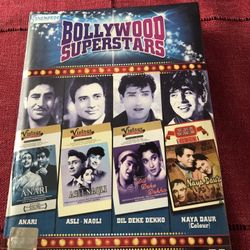 Bollywood Superstars 4 Movie DVD Pack