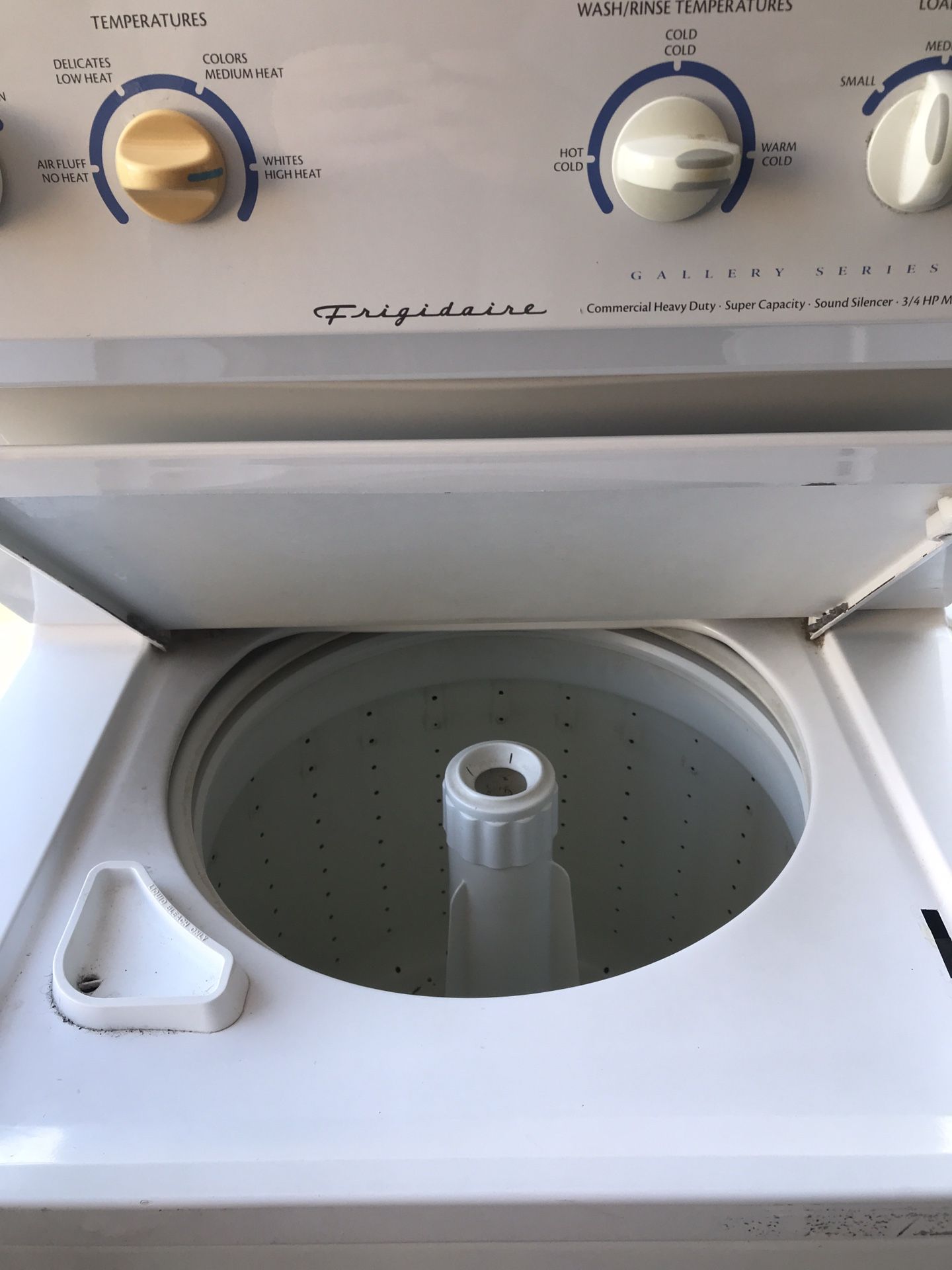 frigidaire twin washer and dryer