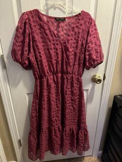 Ryan Michelle Floral Chiffon Midi Women XL LIKE NEW SMOKE FREE