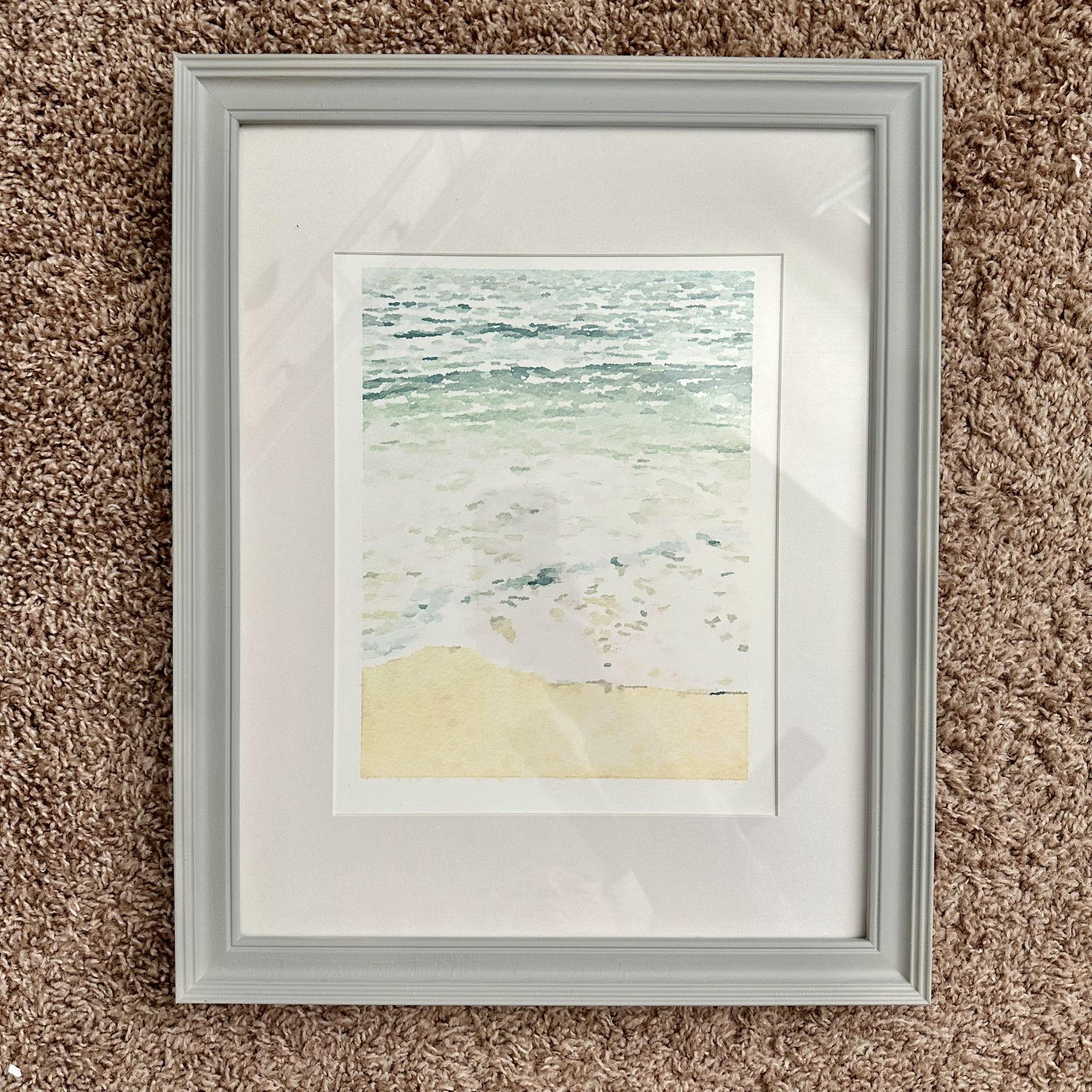 Framed Beach Print