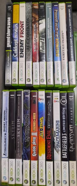 Xbox 360 games