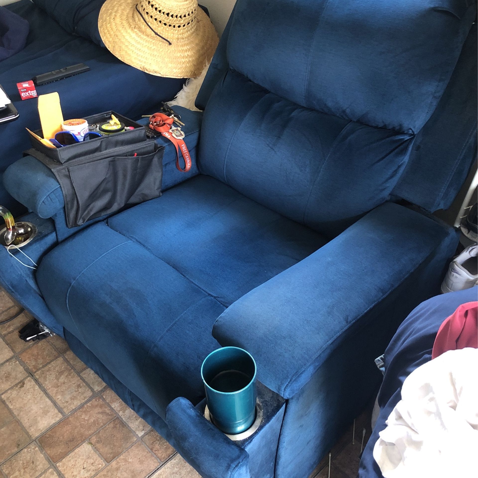 Velvet Recliner