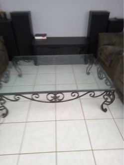 Glass table