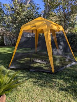 When zell sunburst outdoor screen tent