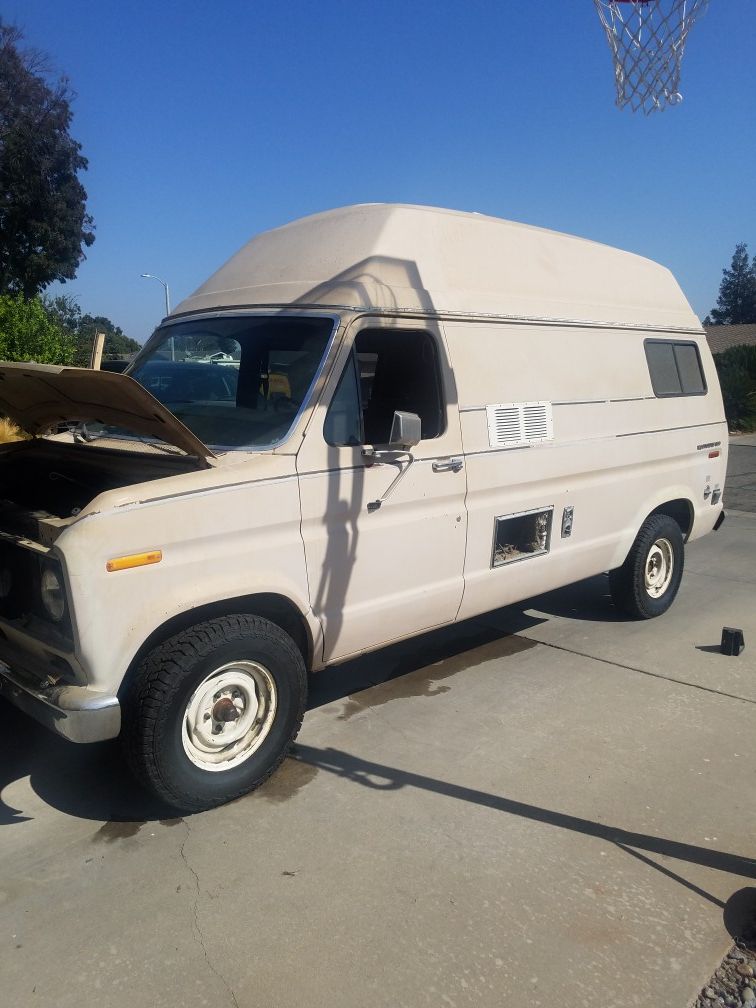 Vintage 1978 ford camper van