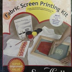 Fabric Screen Printing Kit