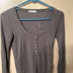 Marine Layer Olive Henley 