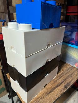 Lego storage boxes