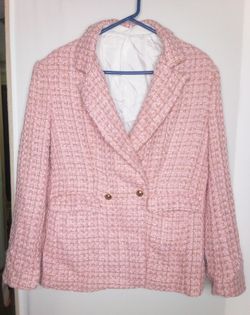 Pink blazer for women