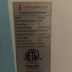Taotronics Portable AC Unit 