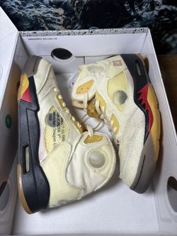 Air Jordan 5 Retro X Off-White SP Sail 2020