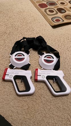 2-Player Laser Tag Set with Vests