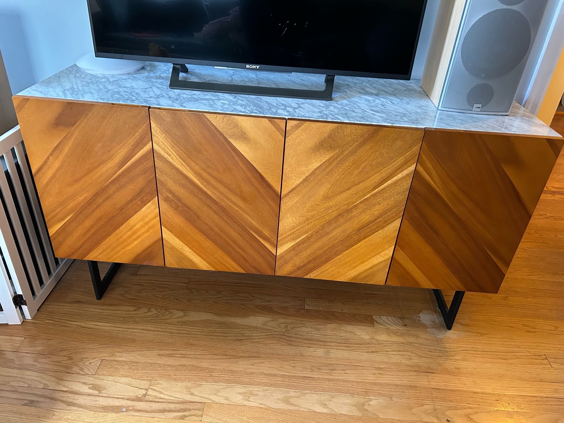 CB2 Suspend Media Console/TV stand (Crate & Barrel)