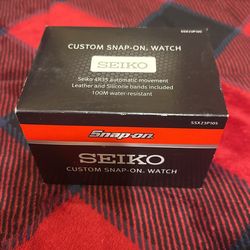SEIKO X Snap-on Watch