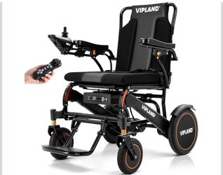 New Portable Electric Wheelchairs for Adults, Lightweight Foldable Electric Motorized Wheelchair, 15 Miles Range 700W Motors, Support 250lbs, Weighing