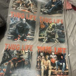 Thug Life halloween prints.