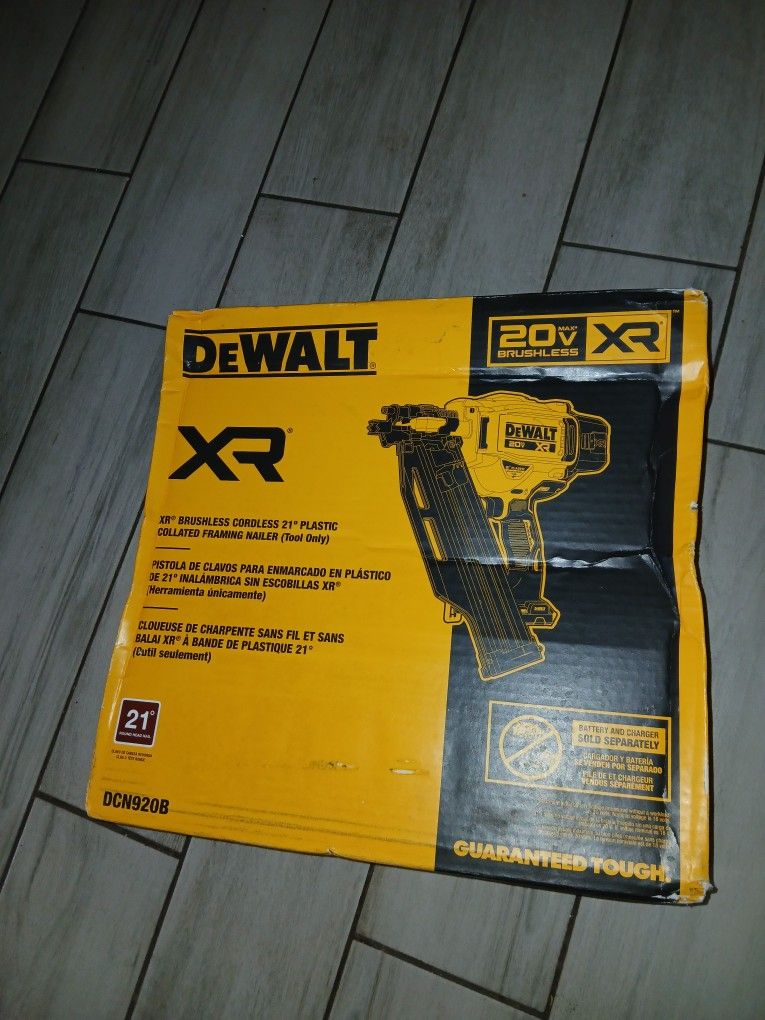 Dewalt 20v Xr 21 Ga Framing Gun