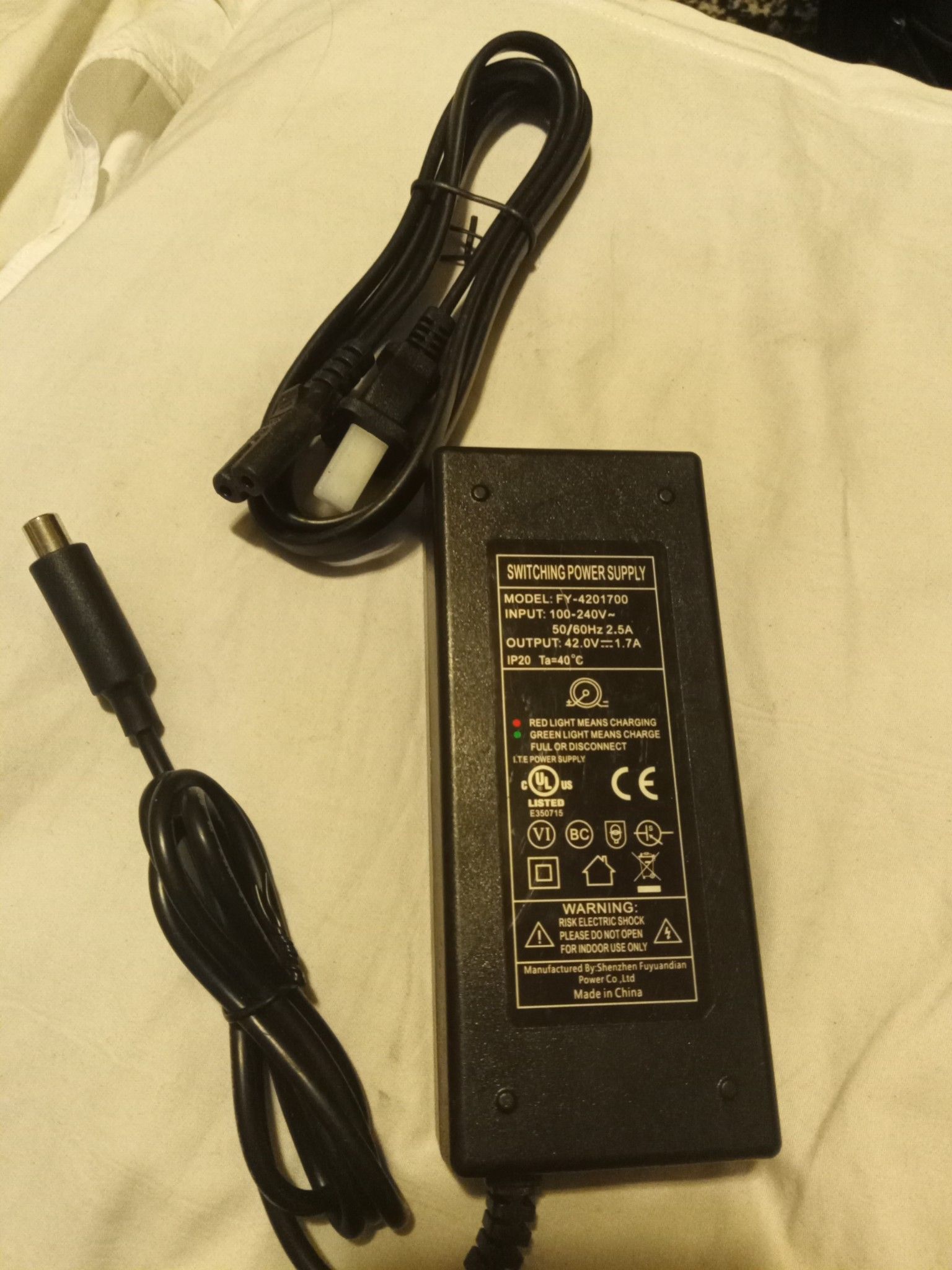 Bird Scooter Charger (Switching Power Supply)
