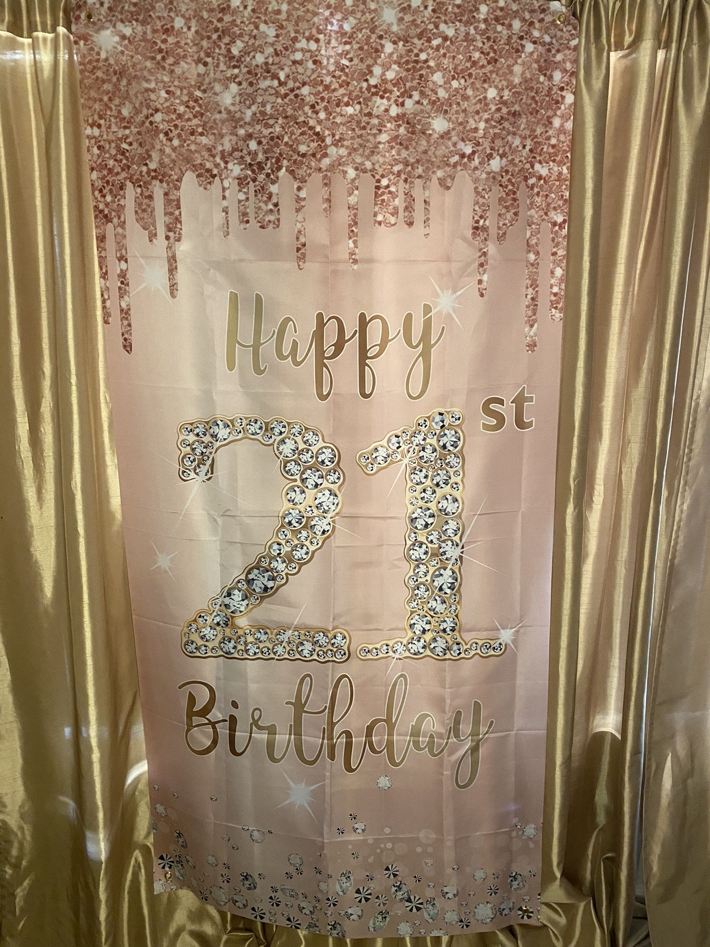 21st Birthday Banner