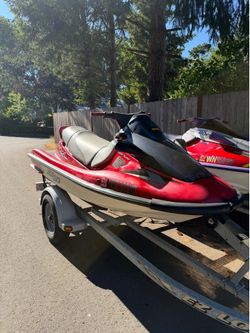 1996 Kawasaki ZXi 1100 + 1997 Kawasaki STX 1100 + 2004 EZ Loader Double Trailer – Bundle Deal