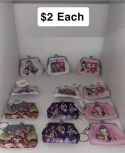 K-pop coin bags $2 each