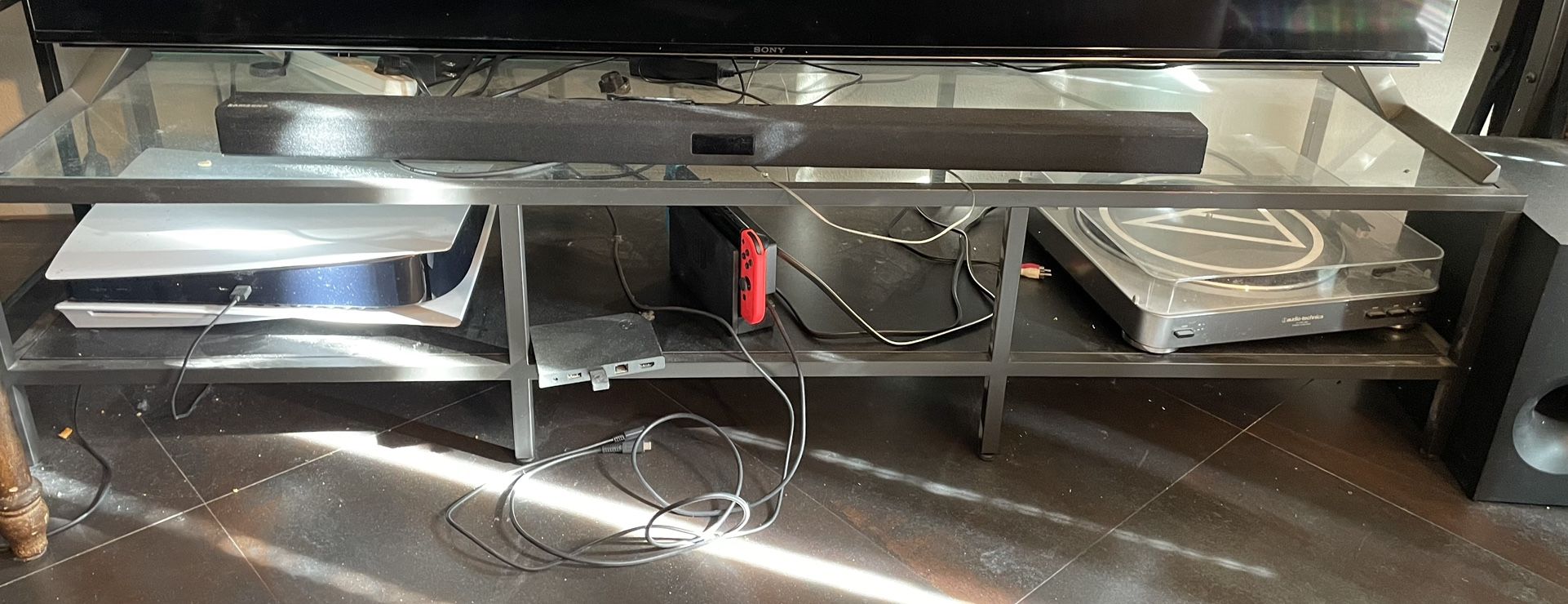 Tv Stand With Glass Top