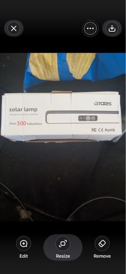 GTOPS Solar Lamp with Motion Sensor