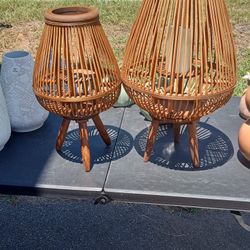 Awesome New Designer Tripod Cage Candle Holders Made In Portugal High Quality Masterpiece Very Detailed