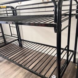 Litera Twin Size Nueva En Caja Incluye Colchones