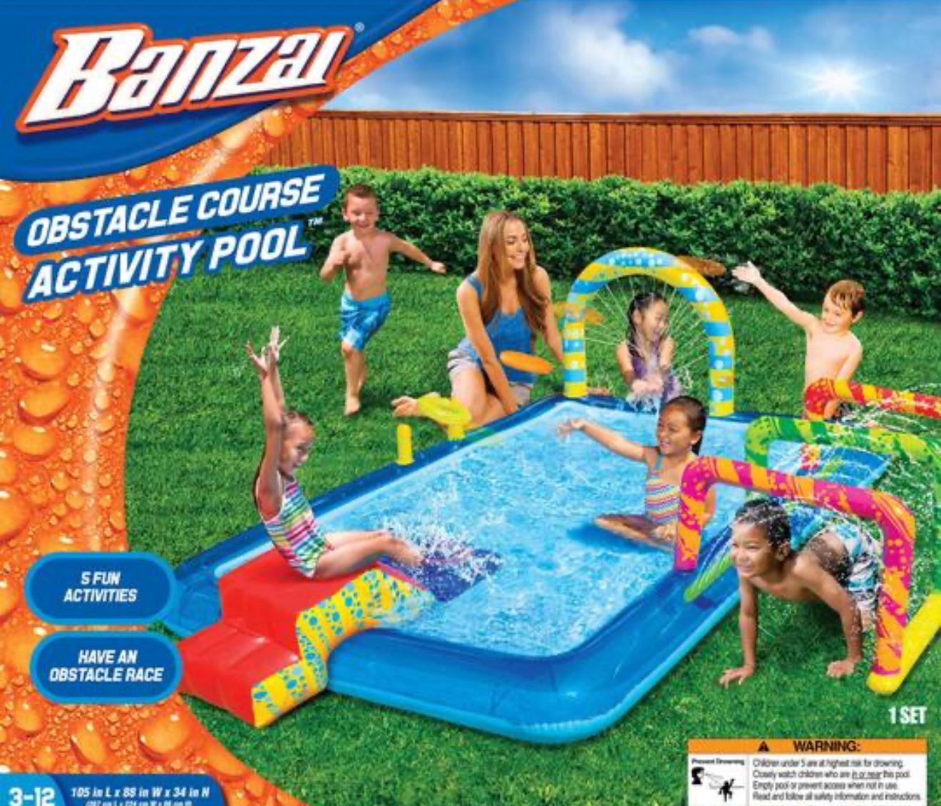 NEW OBSTACLE COURSE POOL