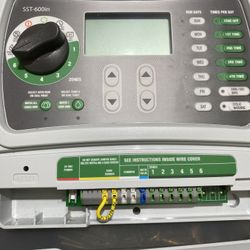 Rain Bird SST600IN Simple-To-Set Indoor Sprinkler/Irrigation System Timer/Controller, 6-Zone/Station (this New/Improved Model