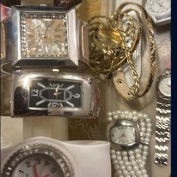 Watches Men & Women’s Different Brand Vintage/antiques-gold-leather Etc  
