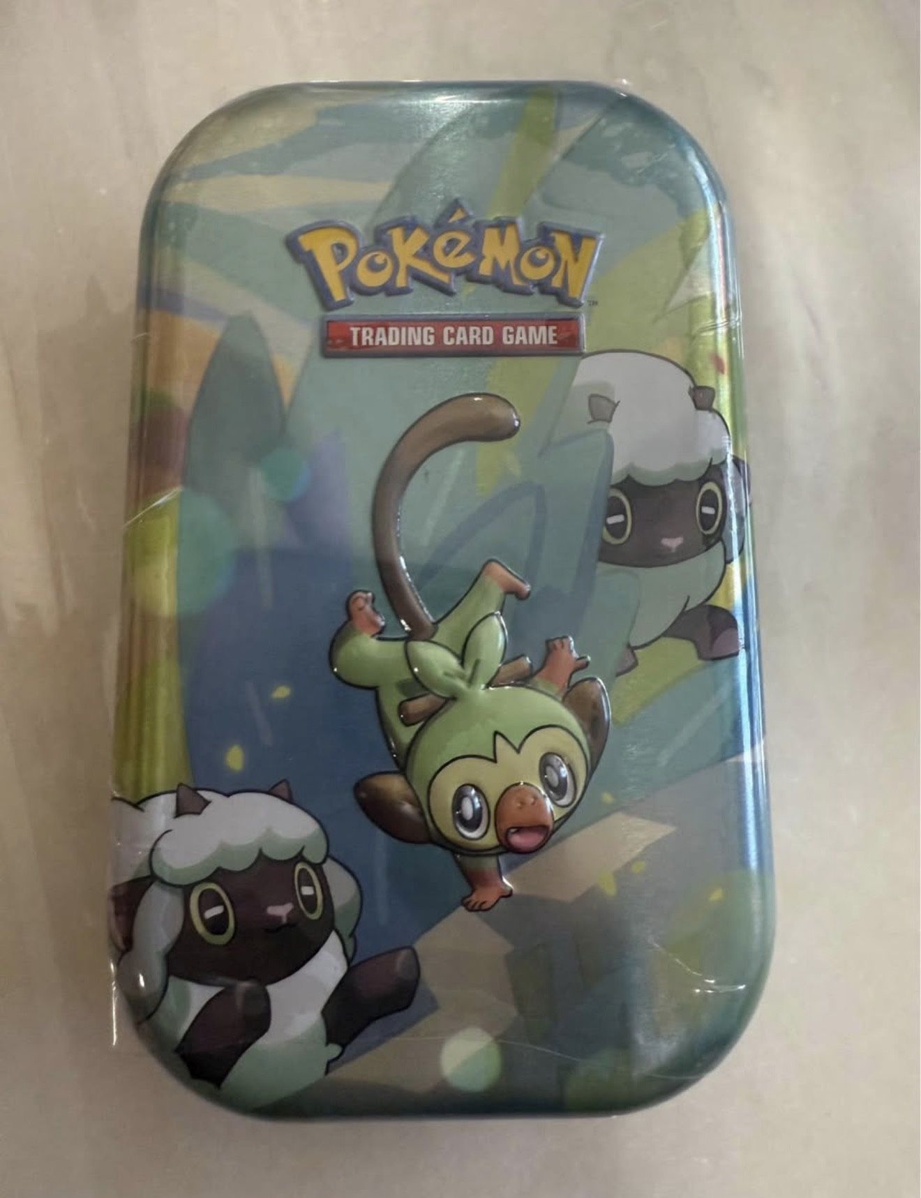 Grookey and Wooloo Galar Pals Mini Tin Sword & Shield Factory Sealedyy