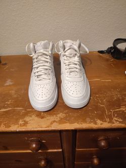 Nike Air Force 1 Mid White Sneakers