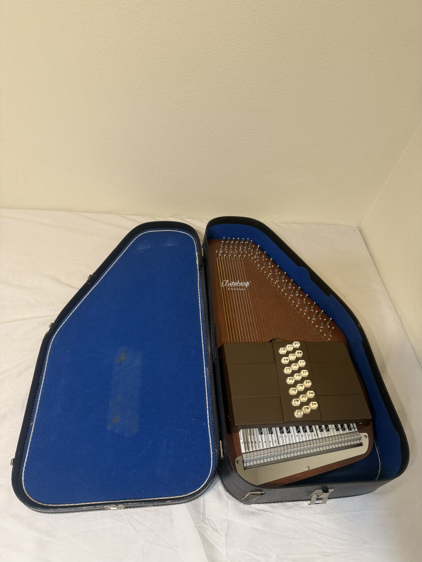 Autoharp DS CAF SCHMIDI, 21-Button, Excellent Condition + Case