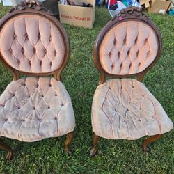 Victorian Parlor Chairs