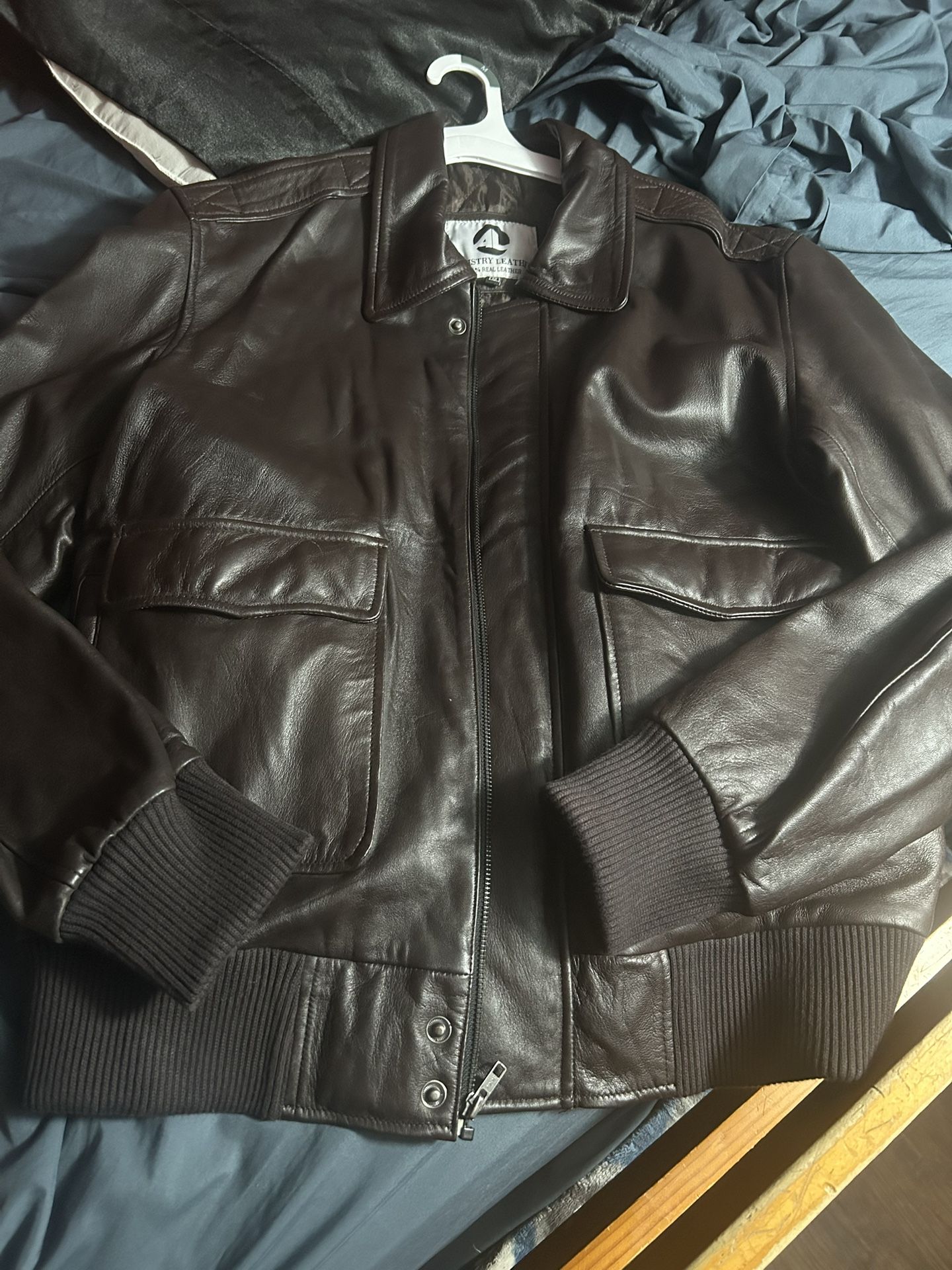Vintage A2 Brown Leather Jacket 
