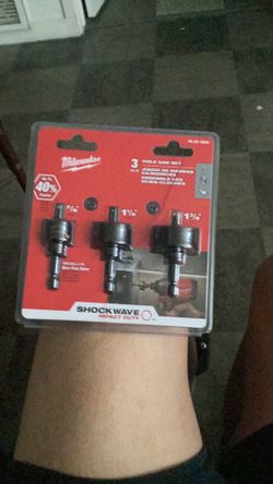 Milwaukee 3 Hole Saw Kit